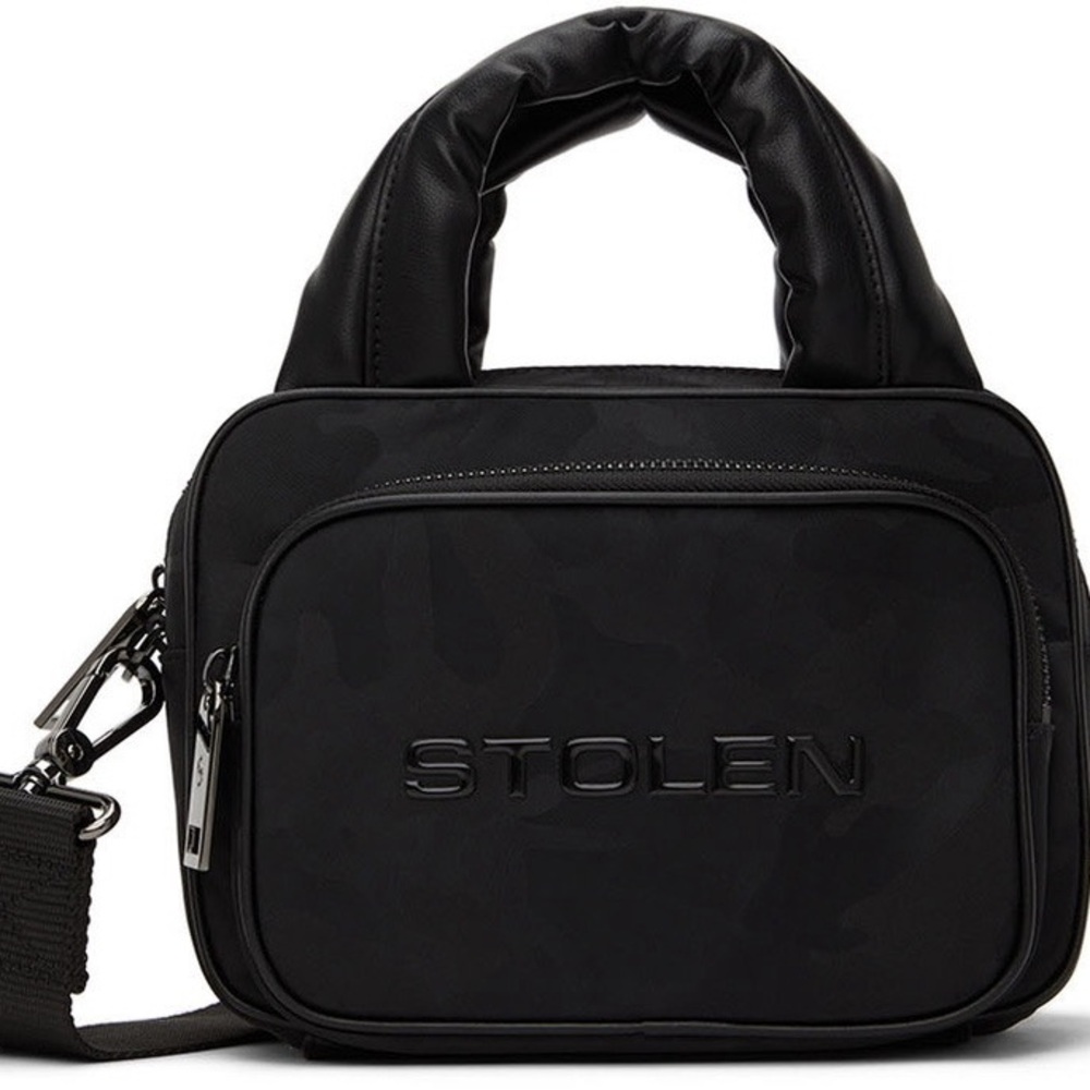Stolen Girlfriends Club Black Camo Taskforce Bag NWT - NO BAG STRAP